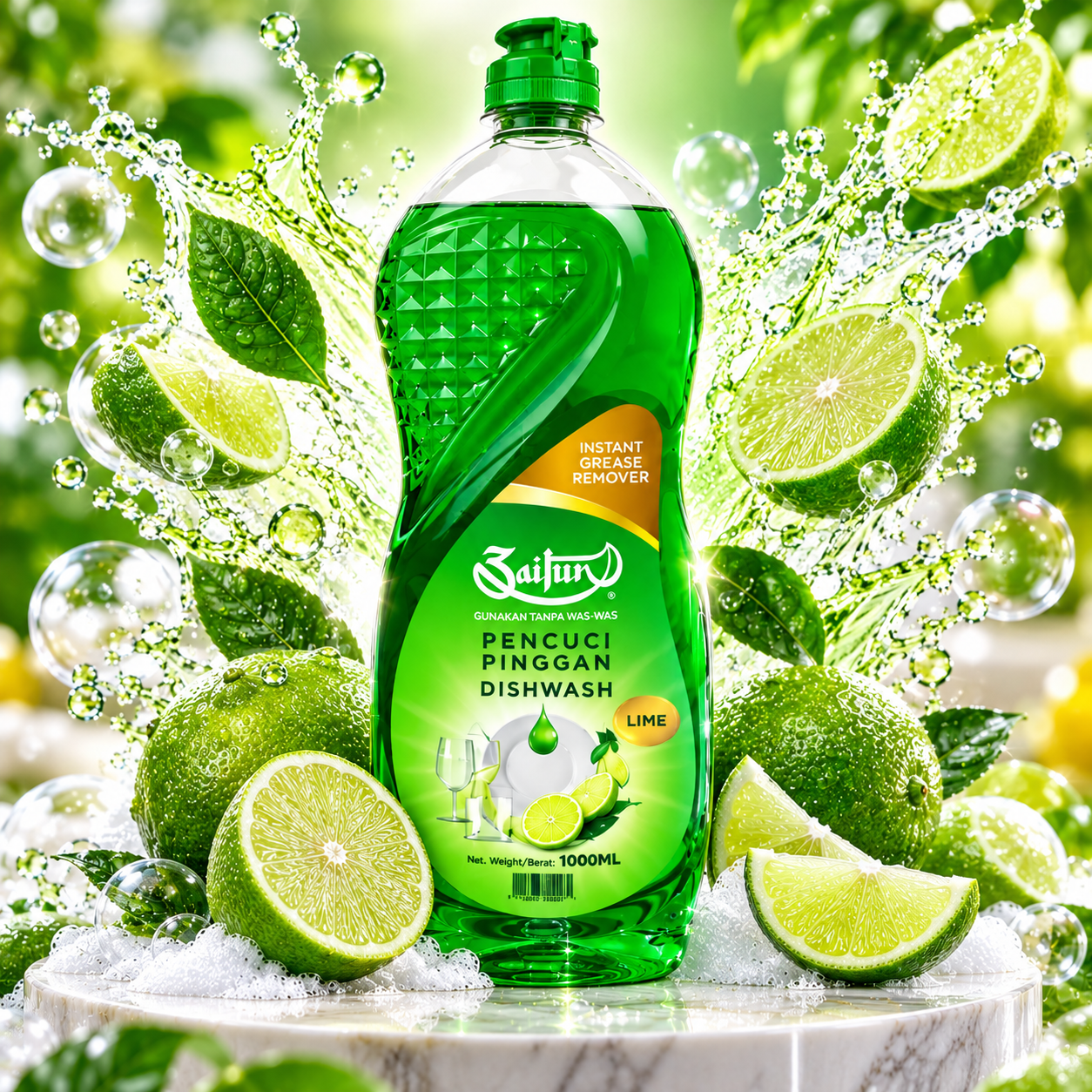 Zaitun Pencuci Pinggan Lime 1000ml
