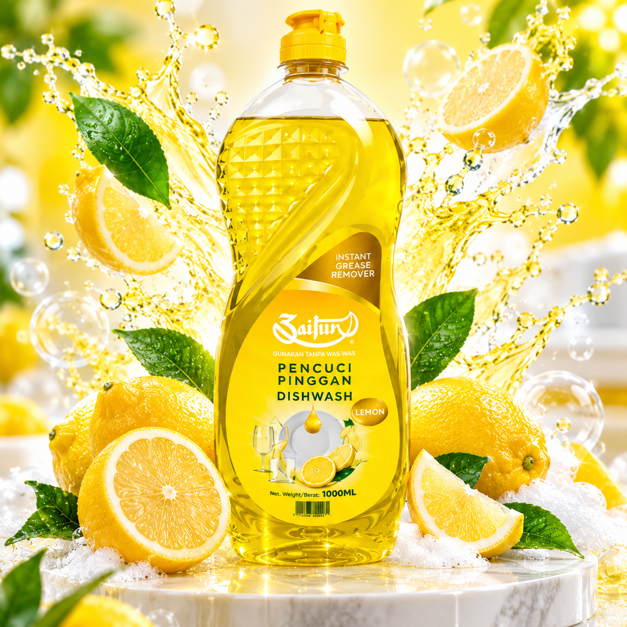 Zaitun Pencuci Pinggan Lemon 1000ml